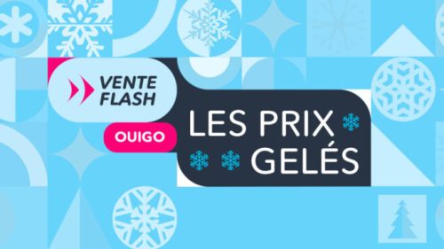 Prix gelés Ouigo // Source : Ouigo