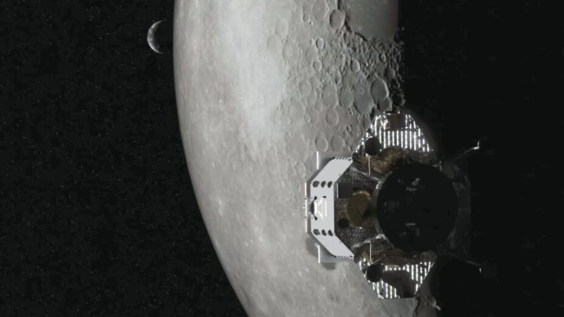 Où va se crasher Peregrine au-dessus de la Terre ce soir ?