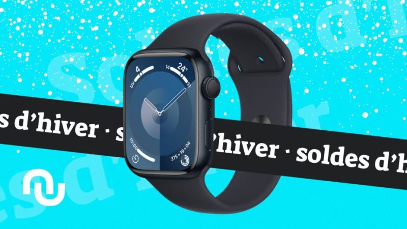 La récente Apple Watch Series 9 baisse son prix pour les soldes