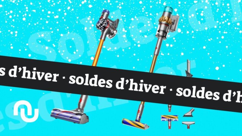 Dyson solde deux de ses excellents aspirateurs balais