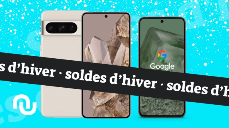 Pixel 8 et 8 Pro : Les derniers smartphones de Google sont en promo pendant les soldes
