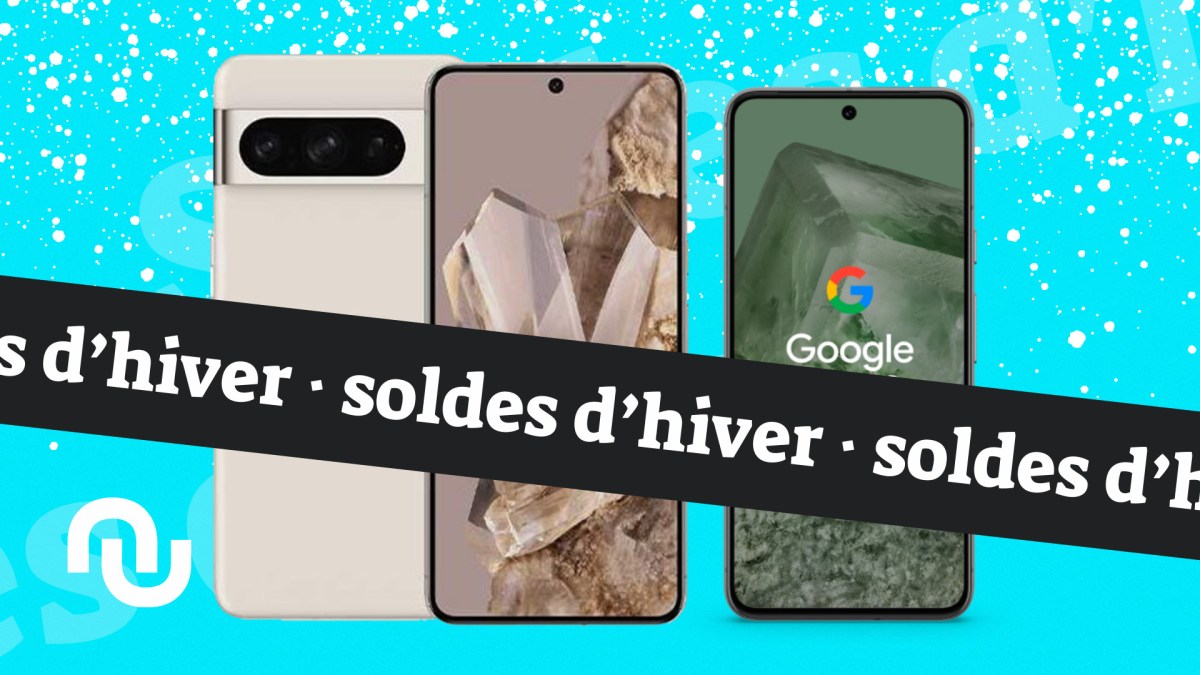 Pixel 8 et 8 pro soldes // Source : Montage numerama