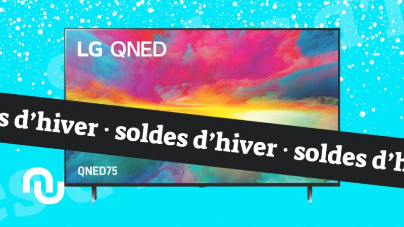 15 % de réduction pour ce récent téléviseur QNED de LG