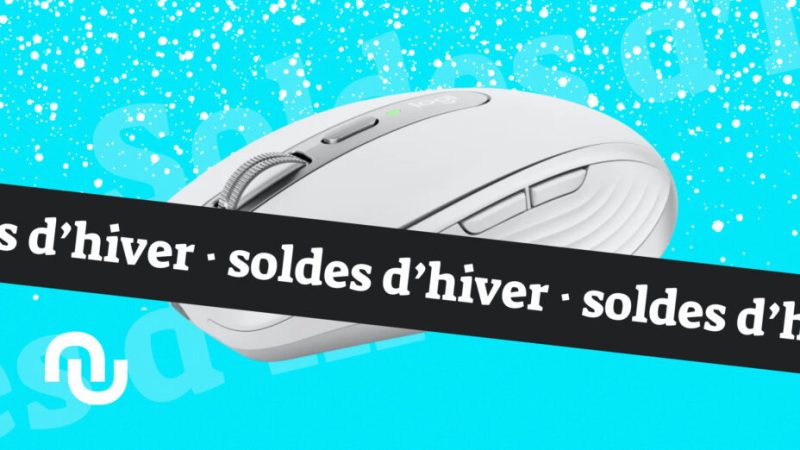 Conçue pour les Mac, cette souris de Logitech est plus abordable pour les soldes