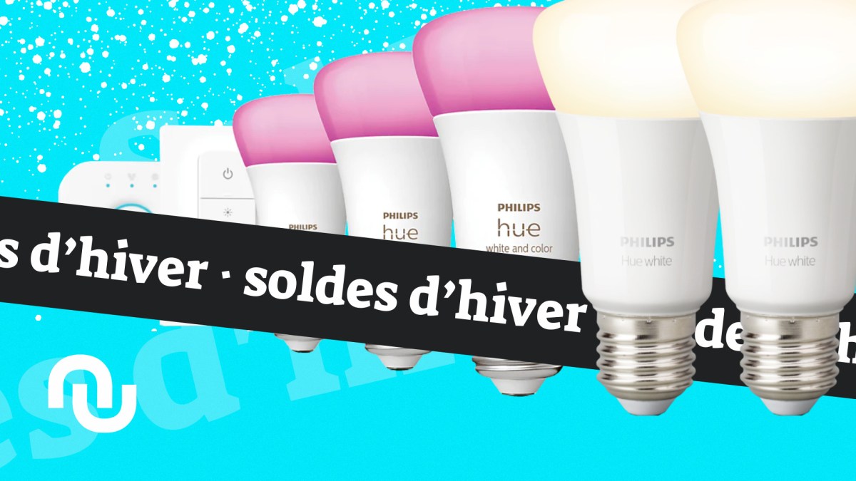 Philips Hue soldes hiver // Source : Montage Numerama