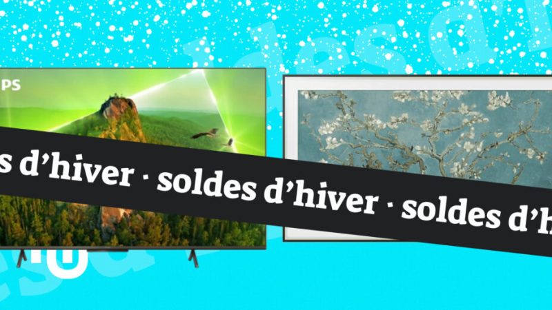 Ces deux téléviseurs en promo pour les soldes sortent de l’ordinaire