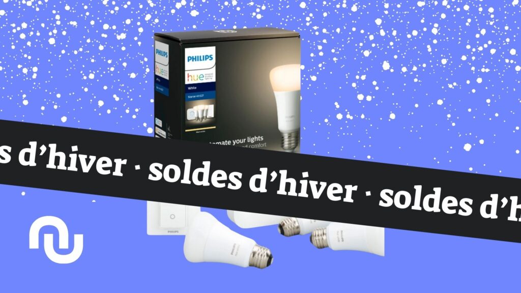 Le pack Philips Hue est plus abordable pendant les soldes // Source : montage Numerama