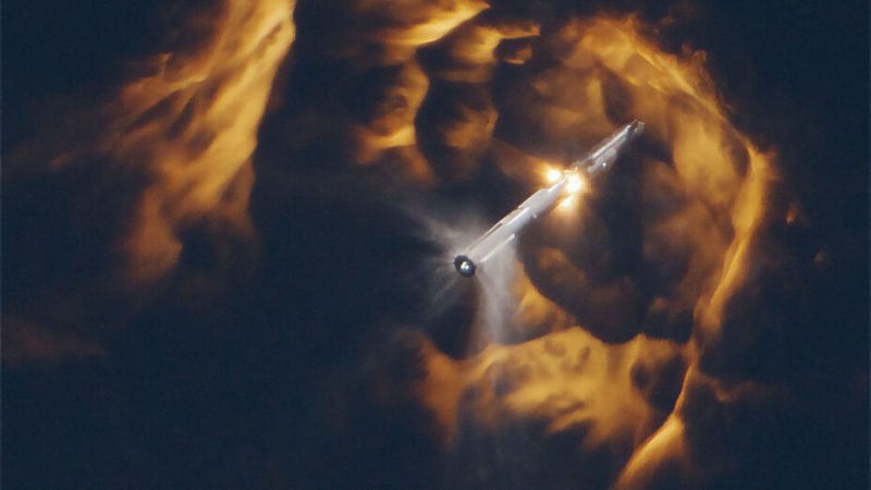 On sait pourquoi l’immense fusée Starship a  explosé en plein vol