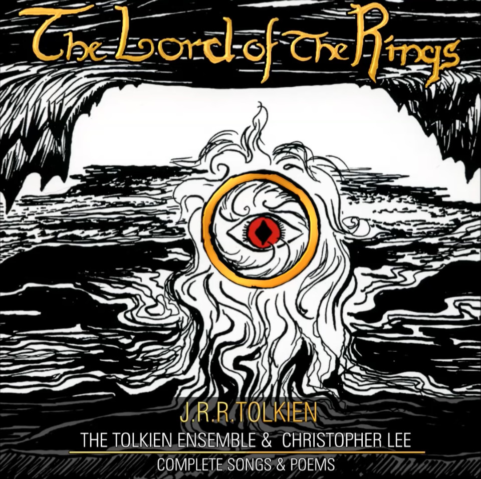 La pochette de l'album est une illustration réalisée par la reine danoise // Source : The Tolkien Ensemble