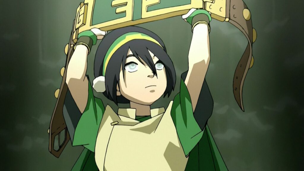 Toph dans Avatar : Le dernier maître de l'air. // Source : Nickelodeon