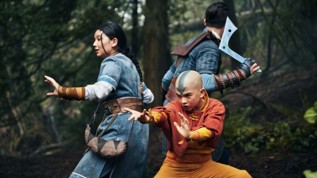 Aang, Katara et Sokka seront bientôt de retour ! // Source : Netflix