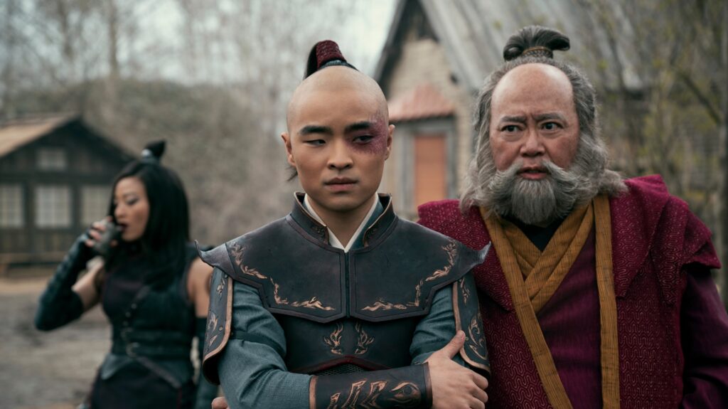 Zuko et Iroh, le meilleur duo // Source : Robert Falconer / Netflix