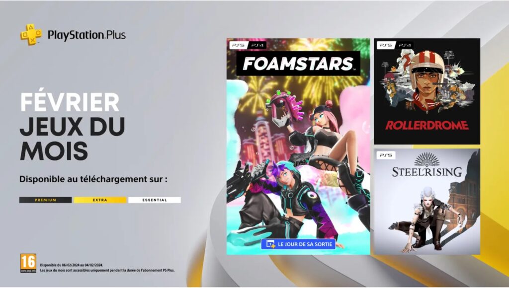 PlayStation Plus en février // Source : Sony