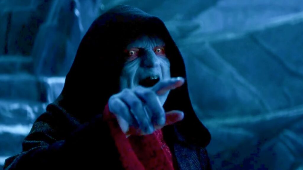 Palpatine in Star Wars 9 // Source: YouTube capture