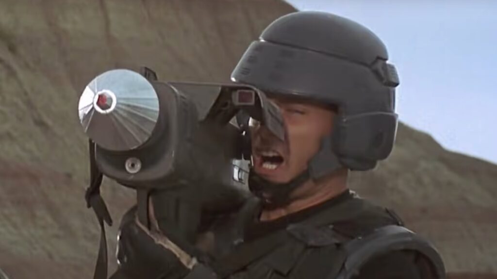 Starship Troopers // Source: YouTube capture