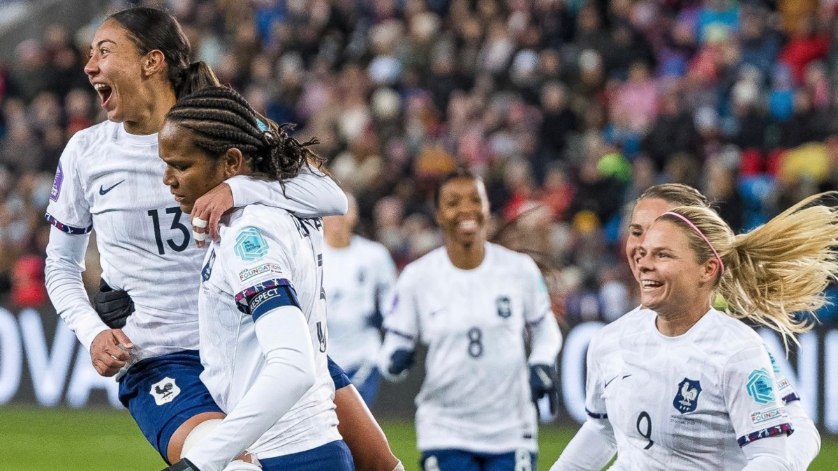 L'équipe de France de foot féminin // Source : Twitter Équipe de France Féminine