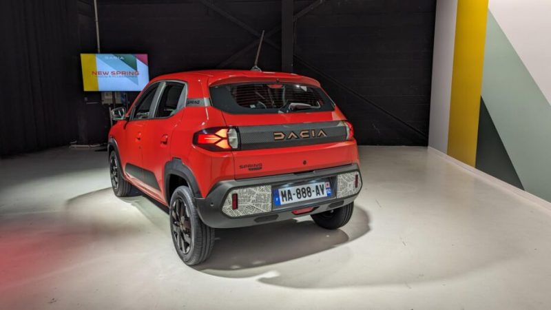 Tout ce qui change sur la nouvelle Dacia Spring par rapport à l’actuelle version