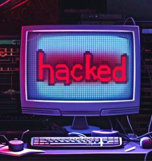 Les hackers de Lockbit se sont mis au défacement de site. // Source : Numerama avec Midjourney