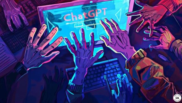 Les hackers de la Russie, la Chine, l'Iran utilisent ChatGPT. // Source : Numerama avec Midjourney