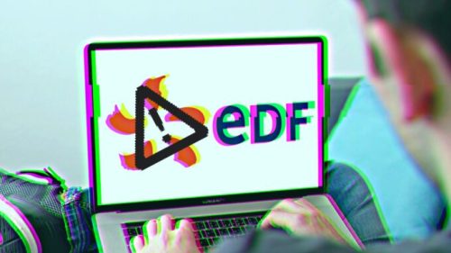 EDF confirme le piratage de comptes. // Source : Canva