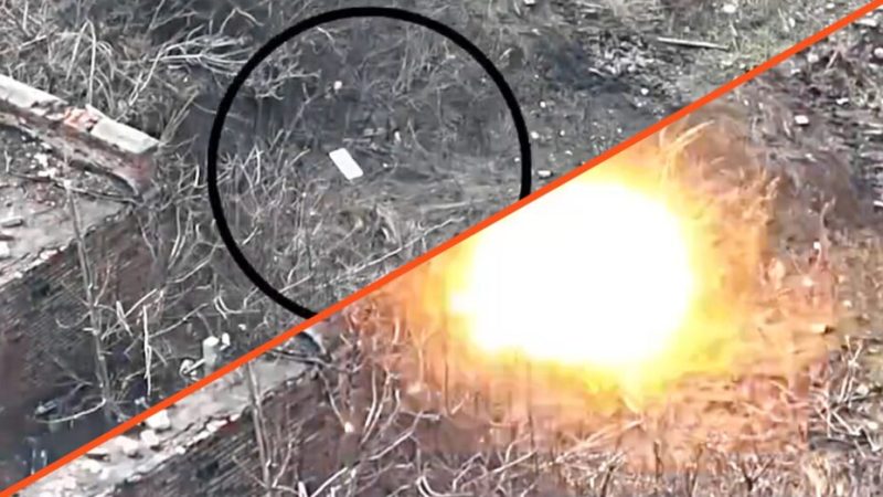 L’armée ukrainienne publie la vidéo de destruction d’une antenne Starlink de l’armée russe
