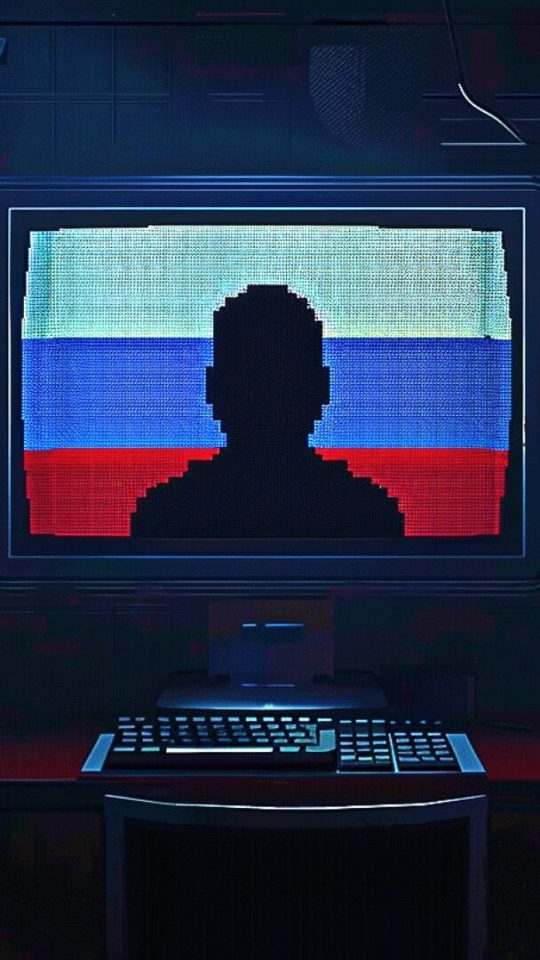 La Russie continue d'harceler la France. // Source : Numerama avec Midjourney