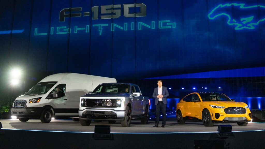 Ford véhicules électriques de première génération // Source : Ford