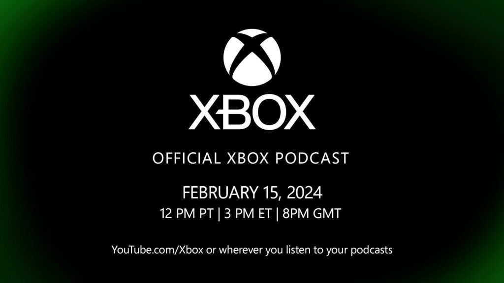 Podcast Xbox // Source : Microsoft