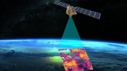 Le satellite MethaneSAT, visant à détecter les fuites de méthane. // Source : Google