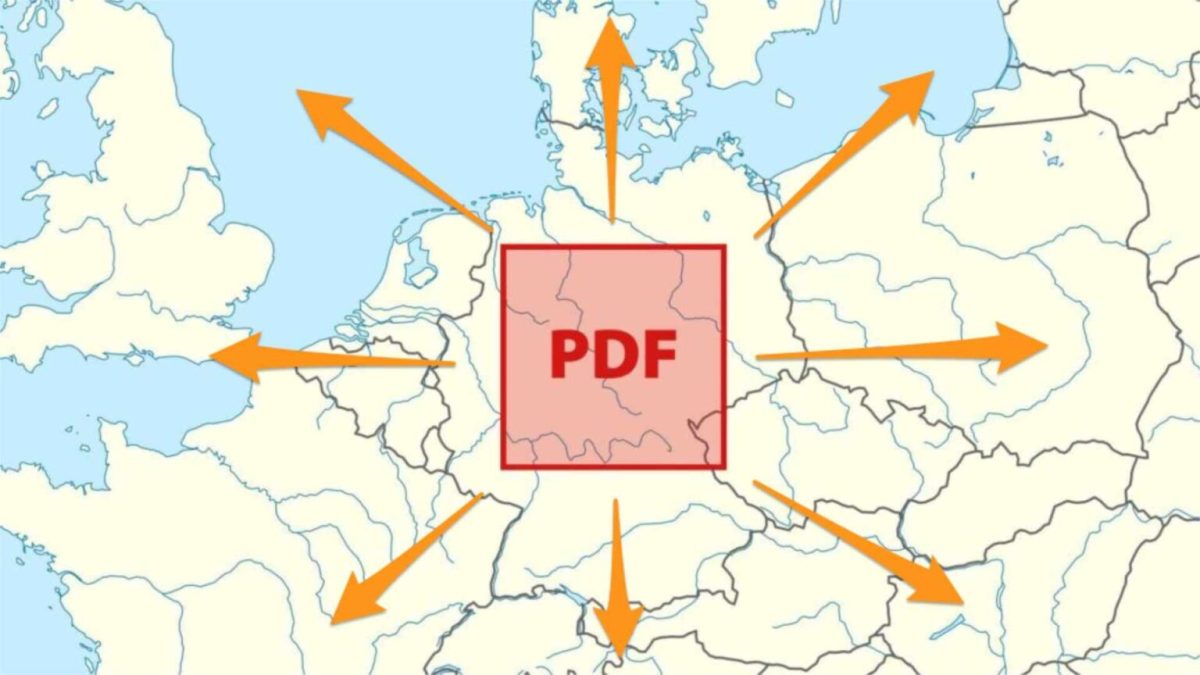 Un très gros PDF // Source : Montage Numerama