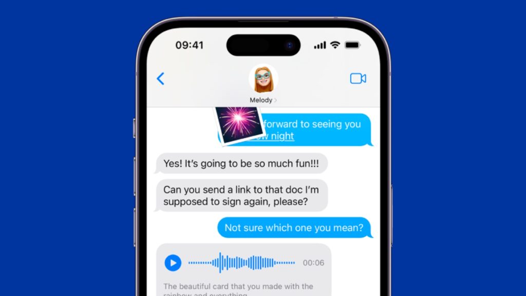 iMessage European Union DMA // Source: Numerama