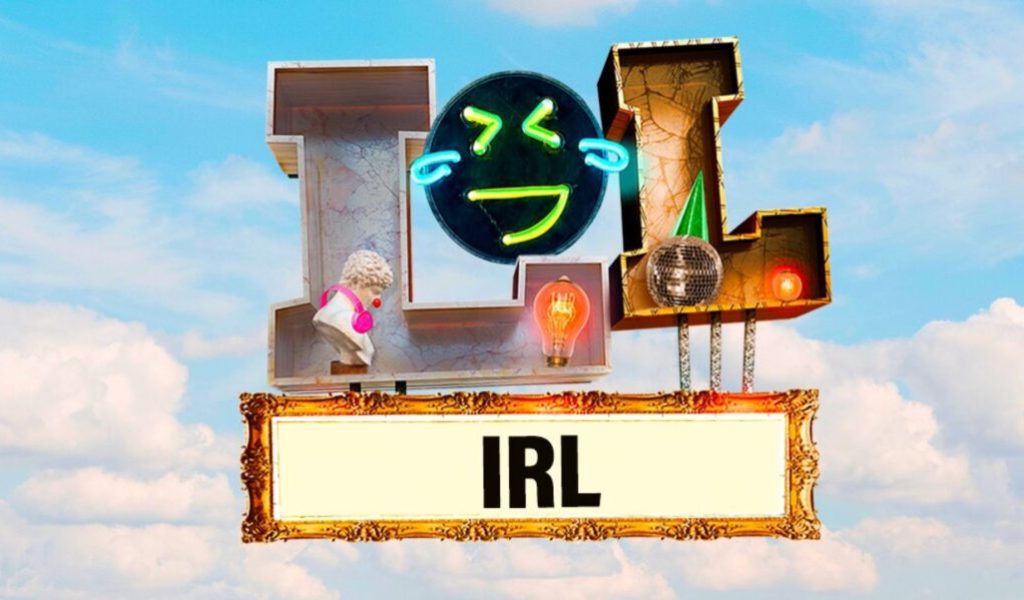 Le logo de LOL IRL. // Source : Prime Video