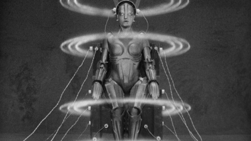 The android from the 1927 film Metropolis.