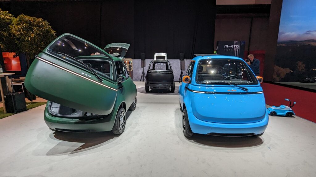 Microlino (L7) and Microlino Lite (L6e) // Source: Raphaelle Baut