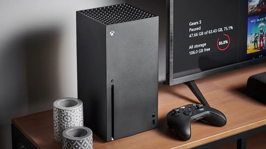 The Xbox Series X Mini Fridge does not take up too much space // Source: Microsoft