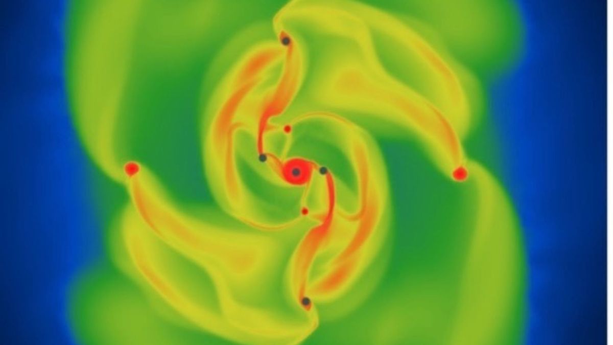 Simulations des scientifiques. // Source : University of Central Lancashire