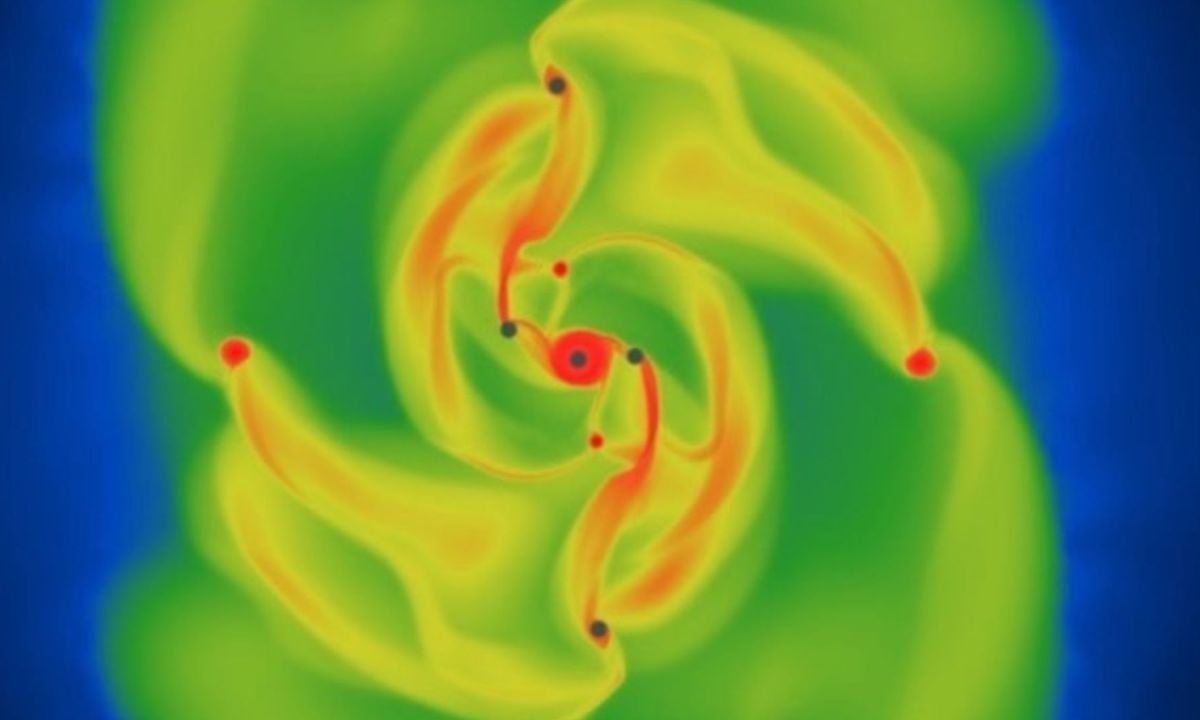 Simulations des scientifiques. // Source : University of Central Lancashire