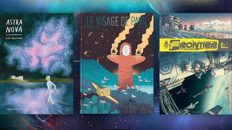 Voici les 3 bandes dessinées finalistes du Prix de la BD de SF