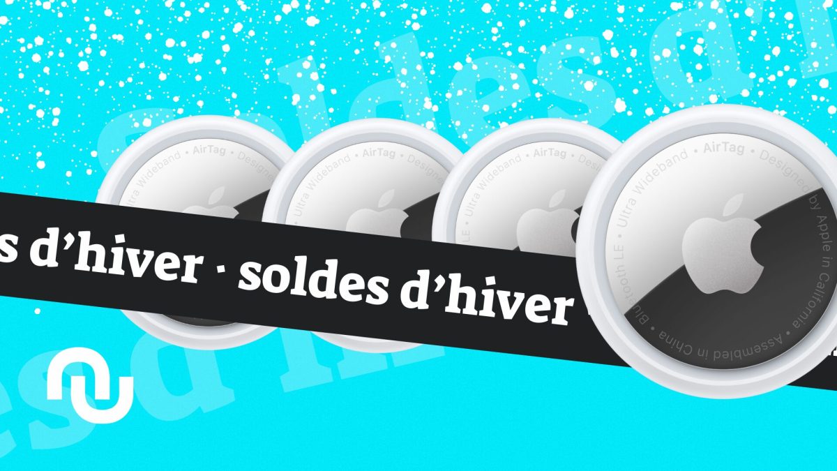 AirTags soldes // Source : Montage Numerama