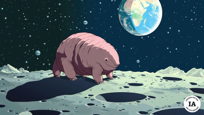Réputés increvables, les tardigrades auraient-ils pu coloniser la Lune ?