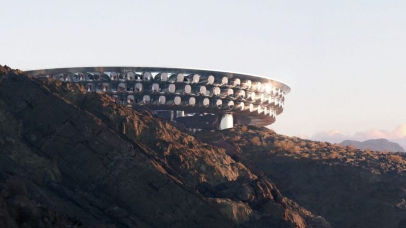 Une entreprise française construit une « soucoupe volante » en Arabie saoudite