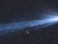 La comète du diable. // Source : Via X @Komet123Jager (photo recadrée)