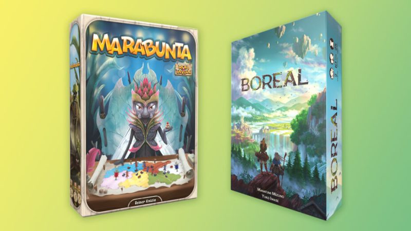 Dilemmes et compromis : découvrez Boreal et Marabunta, 2 jeux parfaits en tête-à-tête