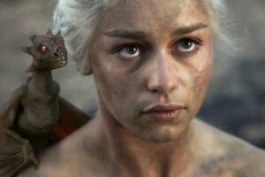 Daenerys (Emilia Clarke) dans Game of Thrones. // Source : HBO