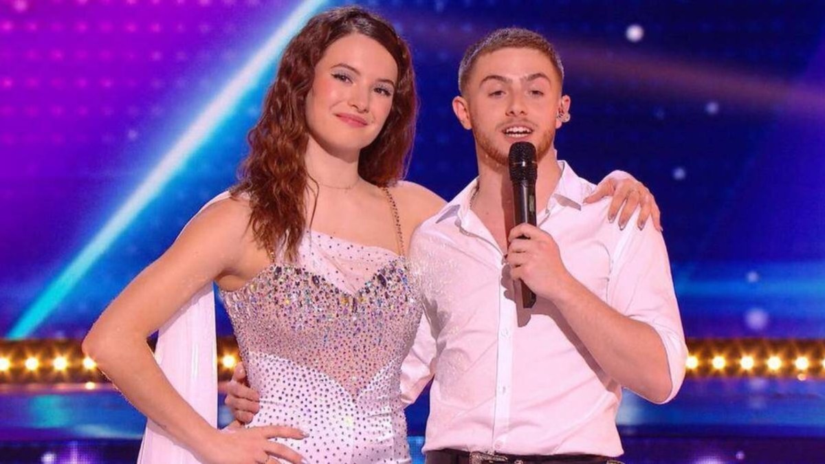 Elsa et Michou dans Danse avec les stars d'Internet. // Source : TF1