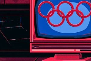 Les fuites de données risquent d'être exploitées par les cybercriminels pour les Jeux Olympiques. // Source : Numerama avec Midjourney