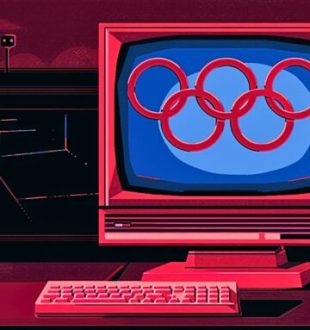 Les fuites de données risquent d'être exploitées par les cybercriminels pour les Jeux Olympiques. // Source : Numerama avec Midjourney