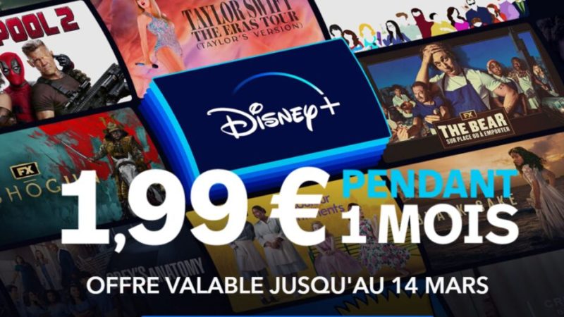 Disney+ lance une offre à durée limitée, à seulement 1,99 € par mois