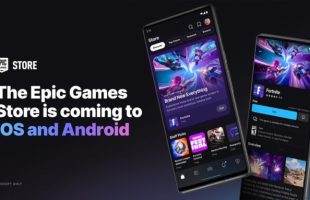 L'Epic Games Store sur smartphone. // Source : Epic