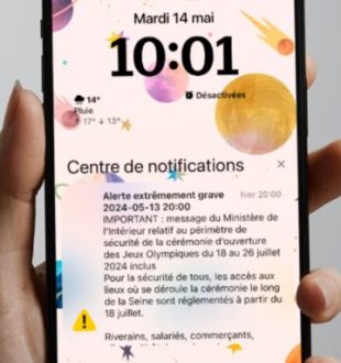 Un message FR-Alert. // Source : Canva, capture Numerama Un message FR-Alert. // Source : Canva, capture Numerama